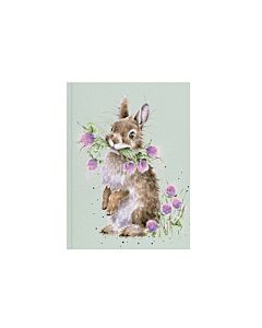 Wrendale Designs "Head Clover Heels" Rabbit A6 Notebook